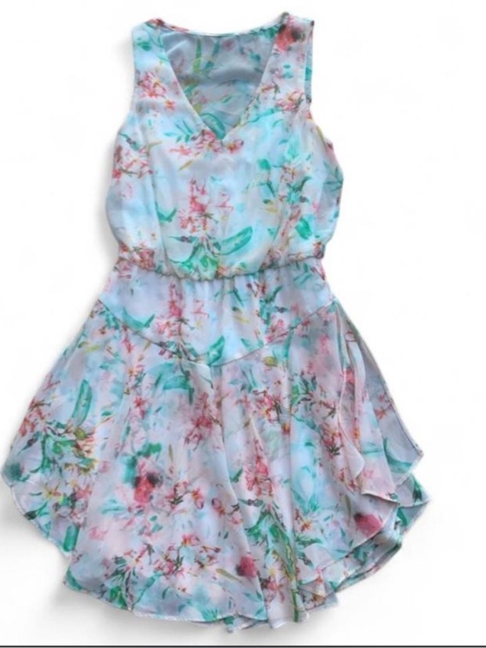 Soft Girl Floral Cottagecore Dress
